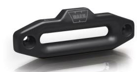 Warn Black Forged Fairlead, 1 Inch Thick, 10 Inch Wide Standard Opening