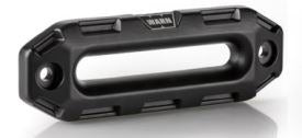 Warn Epic Black Forged Fairlead - 1 Inch Thick, 10 Inch Wide Opening, Type III Hard-Anodized Aluminum