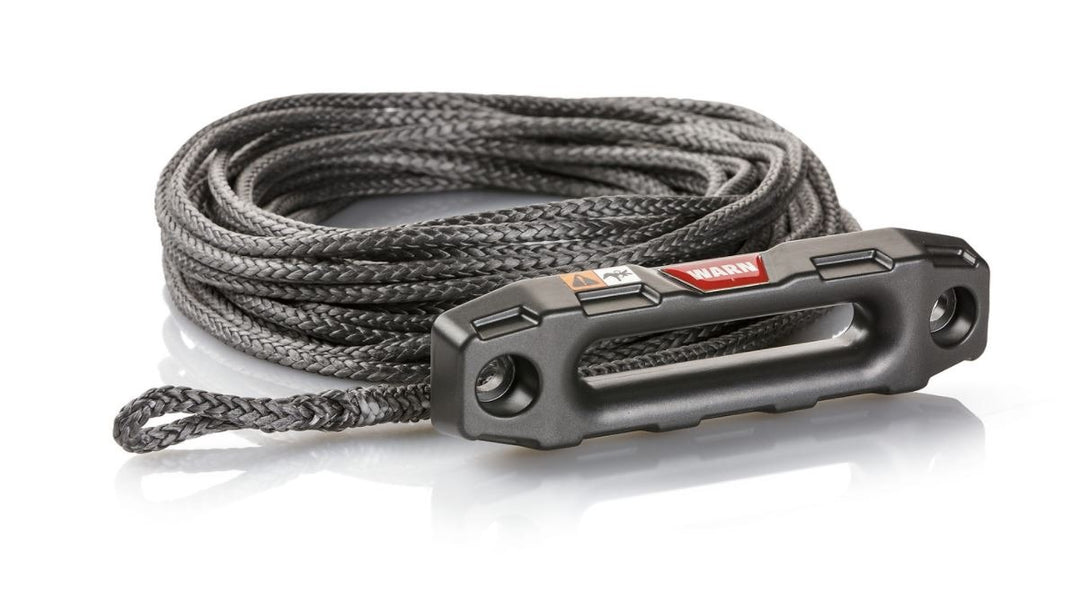 Warn 3/16 inch x 50 ft Spydura Synthetic Rope Conversion Kit for Short Drum Winches