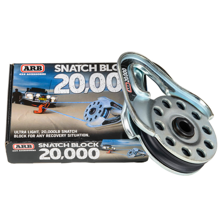 ARB Ultra Light Snatch Block BHWQ10100020A for Heavy-Duty Recovery and Winching
