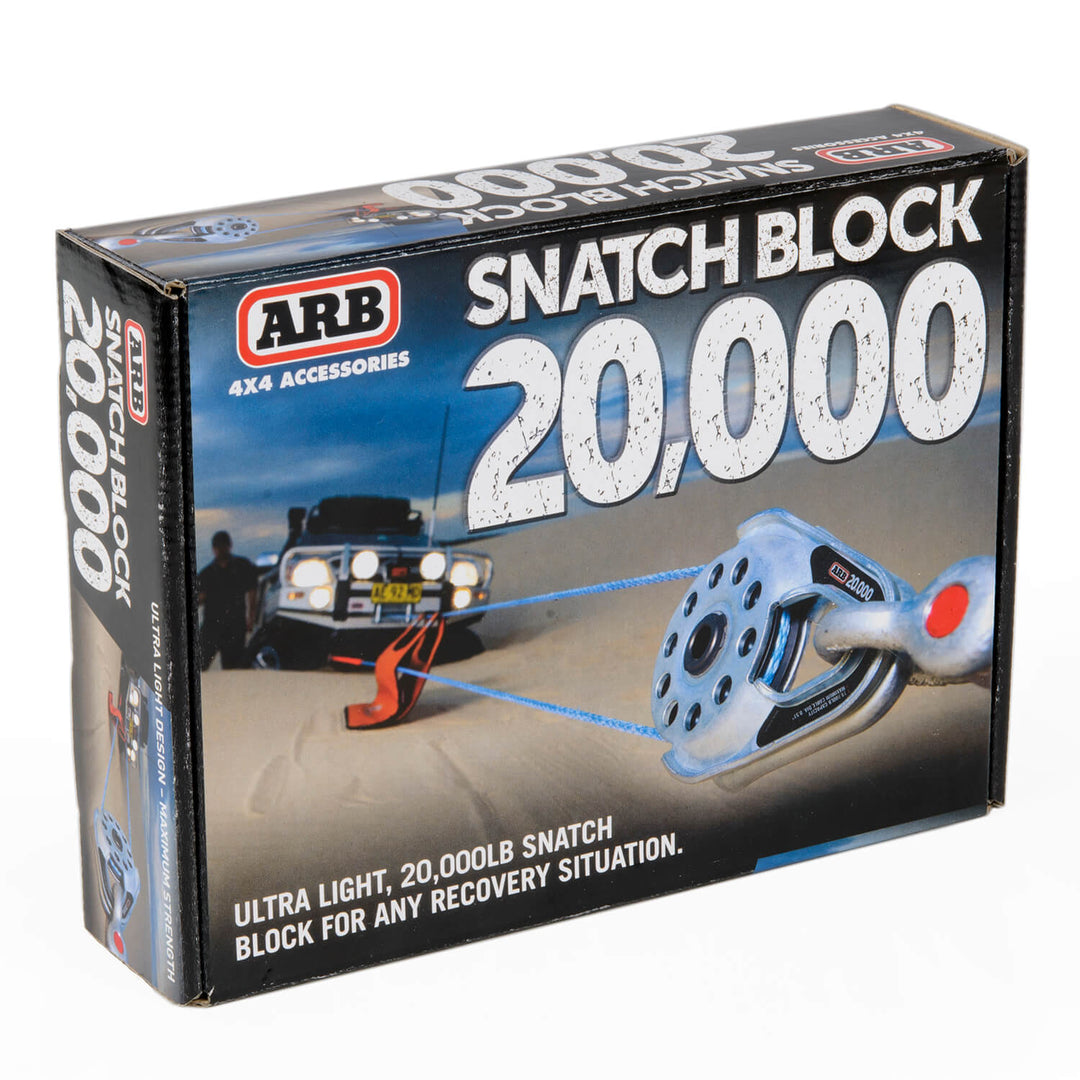 ARB Ultra Light Snatch Block BHWQ10100020A for Heavy-Duty Recovery and Winching