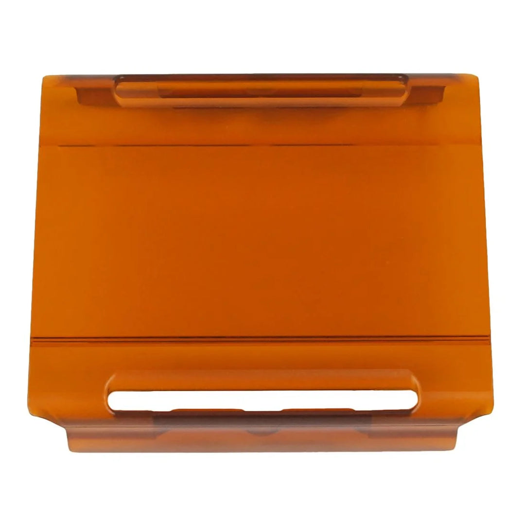 RIGID Industries Cover 4 Inch E-Series Amber PRO – Durable Polycarbonate Light Cover for LED Off-Road Lighting