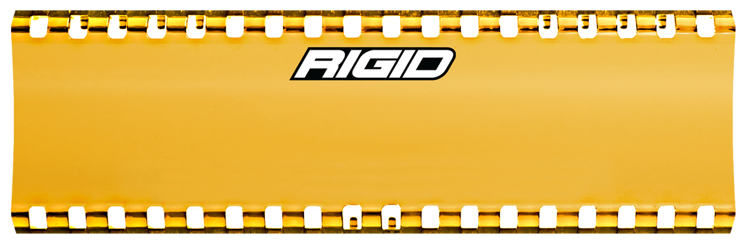 RIGID Industries 105863 Light Cover for 6 Inch SR-Series LED Lights, Amber, Single