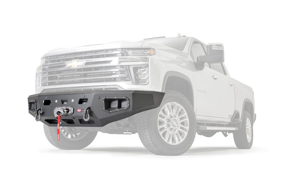 Warn Ascent HD Bumper for Chevy Silverado 2500/3500 HD without Guard