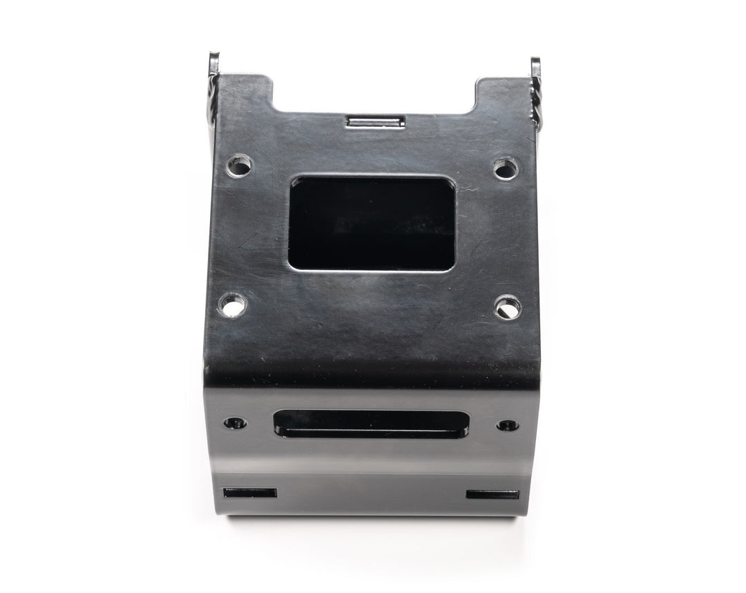 Warn Winch Mount Kit for Polaris Sportsman - Black Steel, Compatible with WARN AXON & VRX Winches