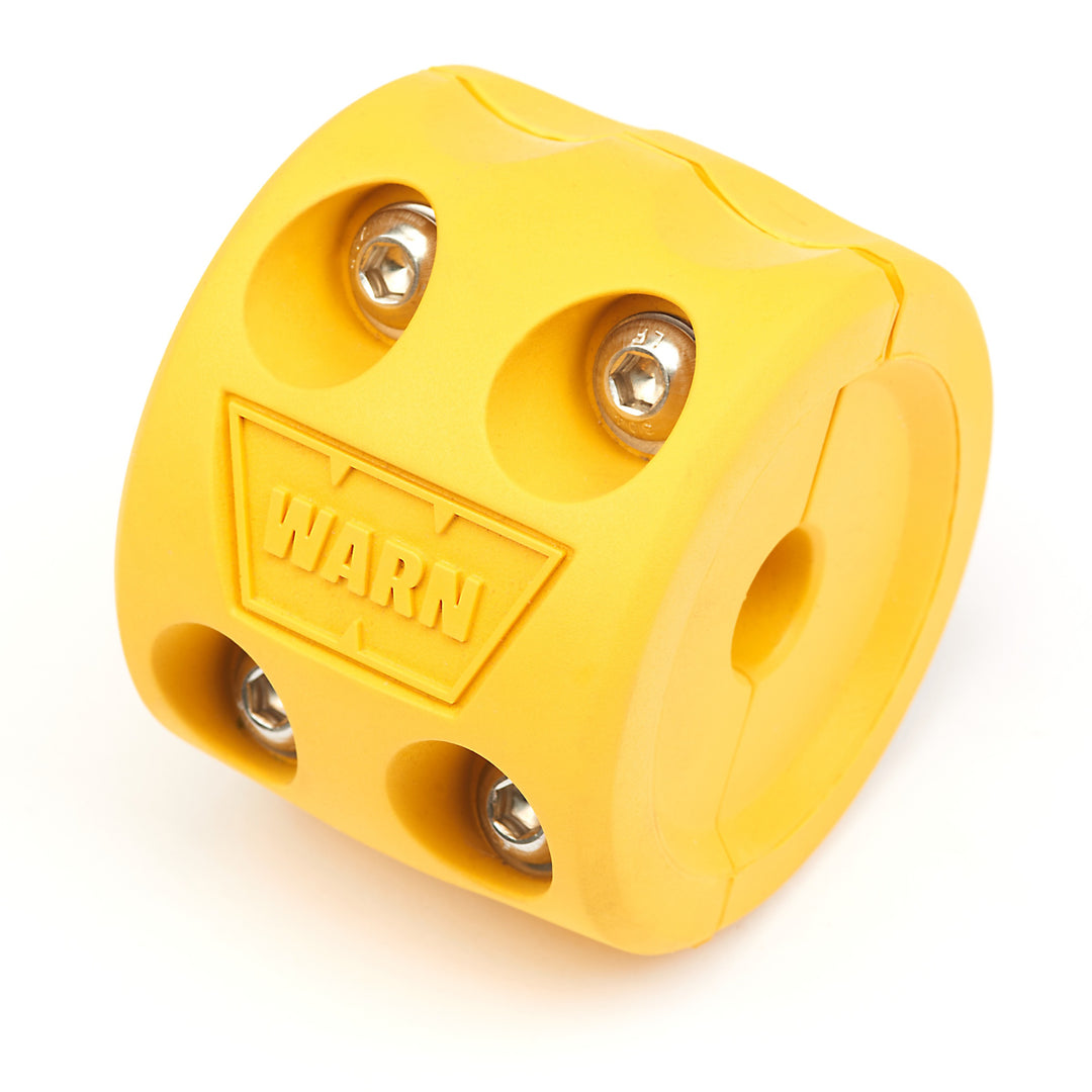 Warn Cable Stop Bump Stop in Yellow for Winch Safety and Durability