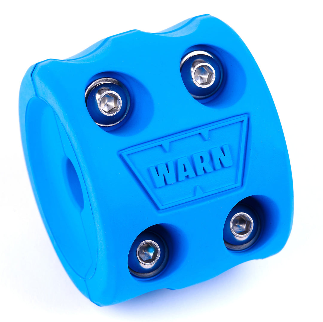 Warn 108793 Blue Rubber Winch Hook Bump Stop with Split Design