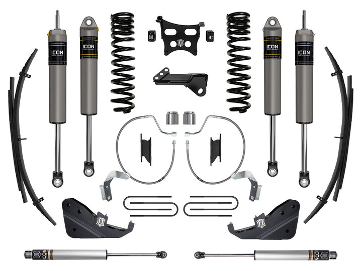 ICON 2023-2026 Ford F-250/F-350 Super Duty 4WD, Gas, 4.5" Lift, Stage 3 Suspension System w/ Expansion Packs