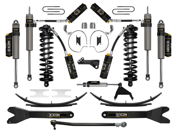 ICON 2023-2026 Ford F-250/F-350 Super Duty 4WD, 4-5.5" Lift, Stage 7 Coilover Conversion System w/ Radius Arms & Expansion Packs