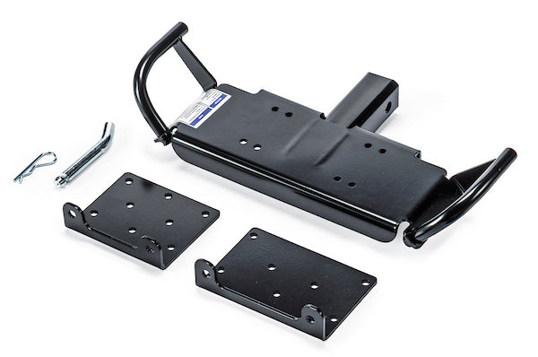 Warn Multi-Mount Winch Carrier for 2-Inch Hitch Receivers – Compatible with Warn AXON and VRX Winches