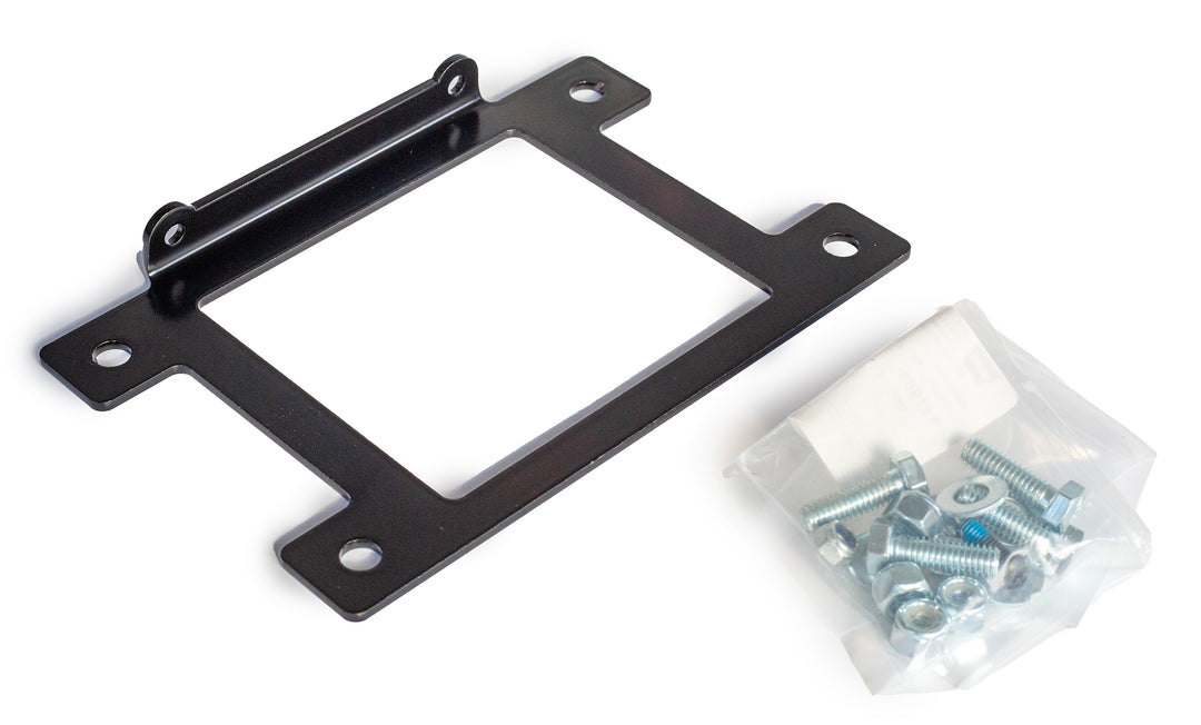 Warn ZEON XC Control Pack Relocation Bracket - Steel, Powder Coated