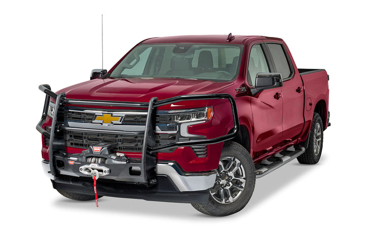 Warn Trans4mer Bracket Kit for 2022+ Chevrolet Silverado 1500 – Black Steel Modular Winch Mount System