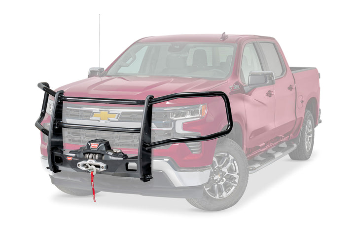 Warn Trans4mer Bracket Kit for 2022+ Chevrolet Silverado 1500 – Black Steel Modular Winch Mount System