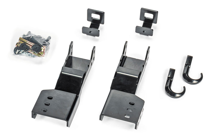 Warn Trans4mer Bracket Kit for 2022+ Chevrolet Silverado 1500 – Black Steel Modular Winch Mount System
