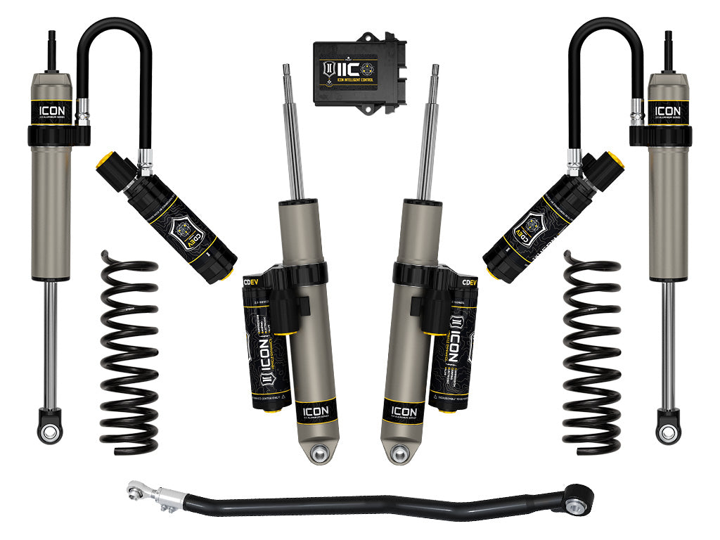 ICON 2014-2026 Ram 2500 4WD, Diesel, Coil Spring Rear, 2.5" Lift, Stage 5 Suspension System