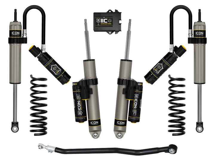 ICON 2014-2026 Ram 2500 4WD, Diesel, Coil Spring Rear, 2.5" Lift, Stage 5 Suspension System