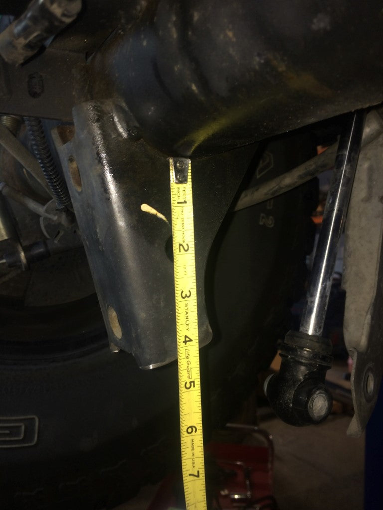 Van Compass Bump Stop and Rear High Clearance Shock Extension Brackets, Ford Transit