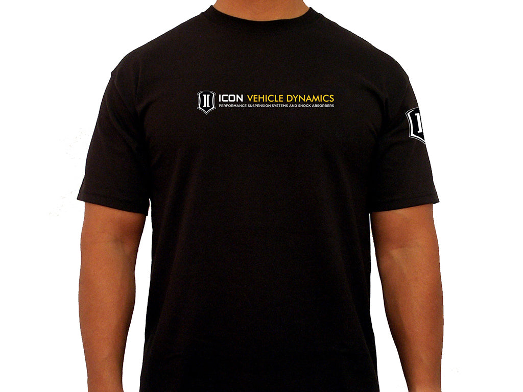 ICON Standard-Logo Tee – Black, Small