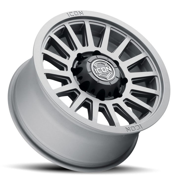 ICON Alloys Recon SLX, Charcoal, 18 x 9 / 8 x 6.5, 12mm Offset, 5.5" Backspace