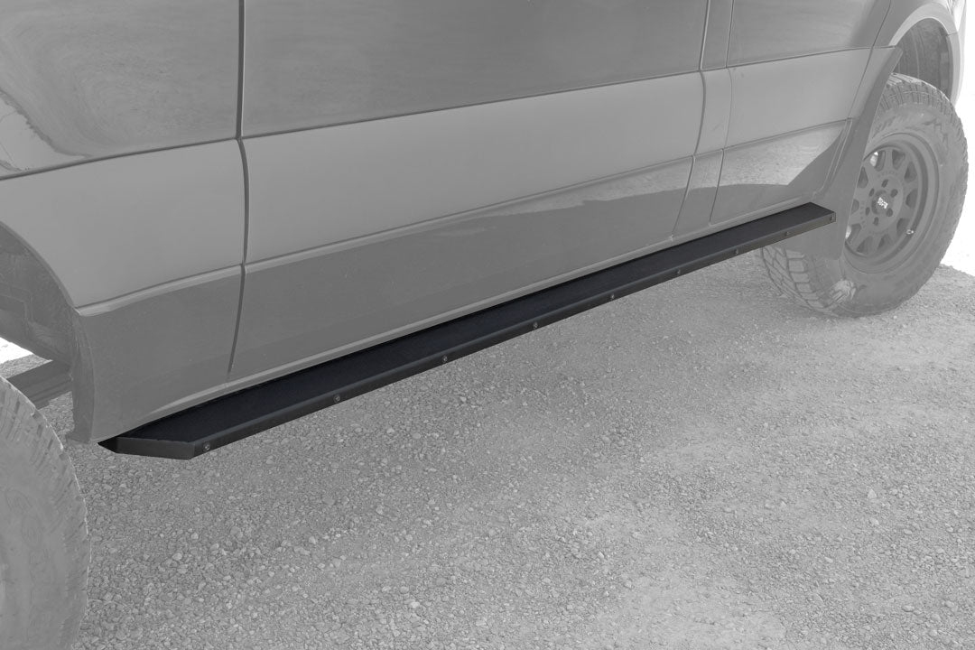 Van Compass Rocker Guard Step Assembly, Pair, 144 Inch - Sprinter 4X4 And Awd *3 Box Kit*