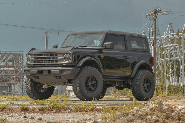 Overland Sector Atlas 17x9 +0 5x139.7/5x150mm 110.1mm Satin Black by Overland Sector | KOVA Offroad