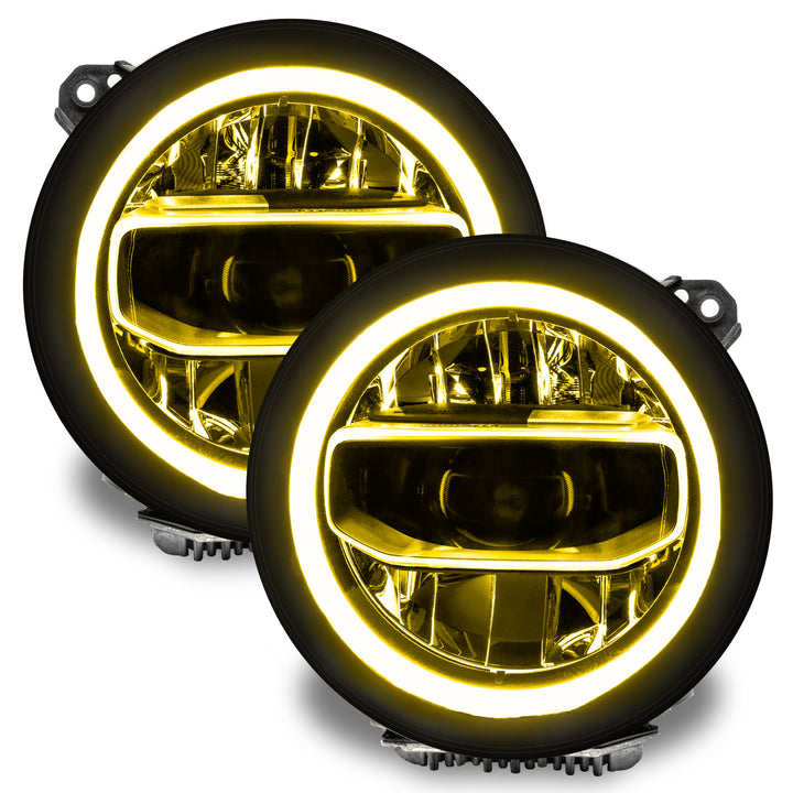 Oracle Lighting Jeep Wrangler JL / Gladiator JT ColorSHIFT RGB+W Headlight DRL Upgrade Kit