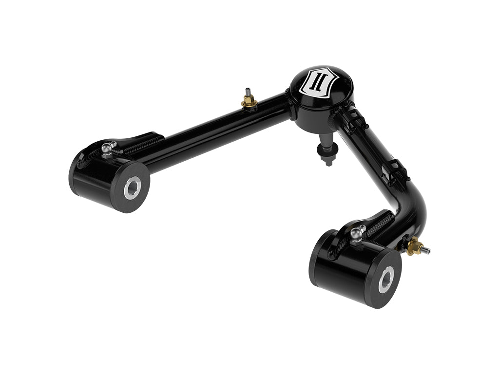 ICON 2023-2026 GMC Canyon/Chevrolet Colorado Trail Boss & ZR2, Tubular Upper Control Arms, w/ Delta Joint PRO