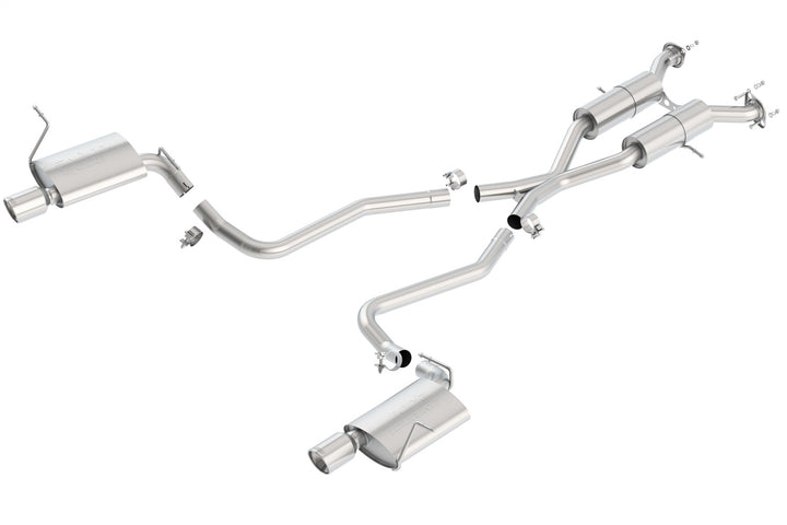Borla 140406 Jeep Grand Cherokee WK2 Touring Cat-Back Exhaust System