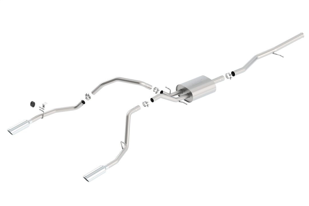 Borla Silverado/Sierra 1500 2014-2018 Cat-Back Exhaust System S-Type with 4-inch Polished Tips