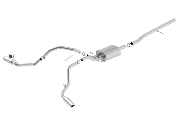 Borla Cat-Back Exhaust System S-Type for 2014-2019 Chevrolet Silverado 1500 and GMC Sierra 1500