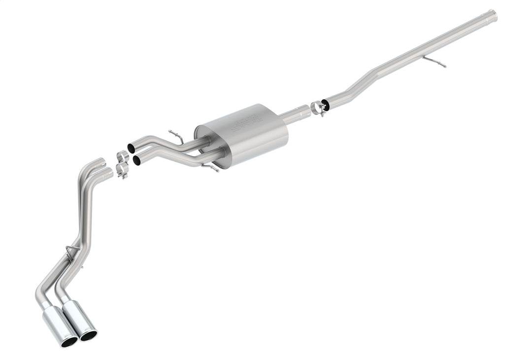 Borla 140550 Cat-Back Exhaust System S-Type for Chevrolet Silverado 1500 & GMC Sierra 1500