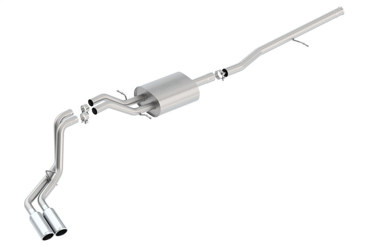 Borla 140550 Cat-Back Exhaust System S-Type for Chevrolet Silverado 1500 & GMC Sierra 1500