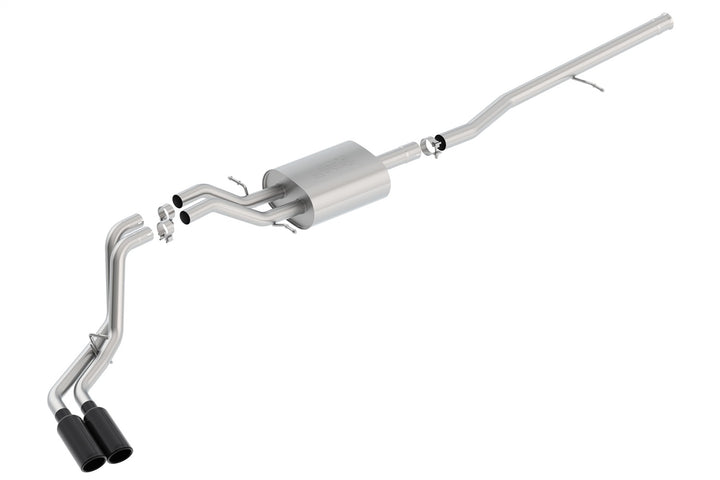 Borla Cat-Back Exhaust System S-Type for 2014-2019 Chevrolet Silverado 1500 and GMC Sierra 1500