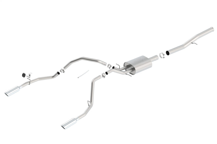 Borla 140572 Cat-Back Exhaust System ATAK for 2014-2018 Chevrolet Silverado 1500 and GMC Sierra 1500