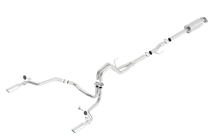 Borla ATAK Cat-Back Exhaust System for Ford F-150 (2015-2020) 2.7L/3.5L EcoBoost & V8