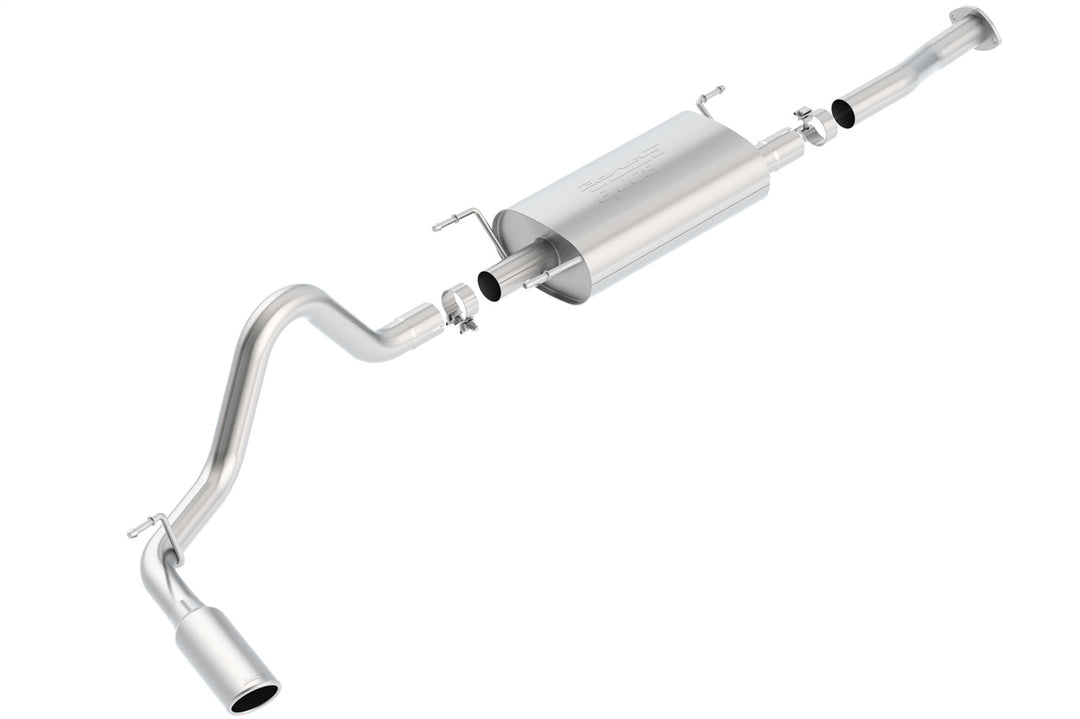Borla 140680 Cat-Back Exhaust System for Toyota Tacoma 2016-2023, S-Type with Bright Chrome Tip