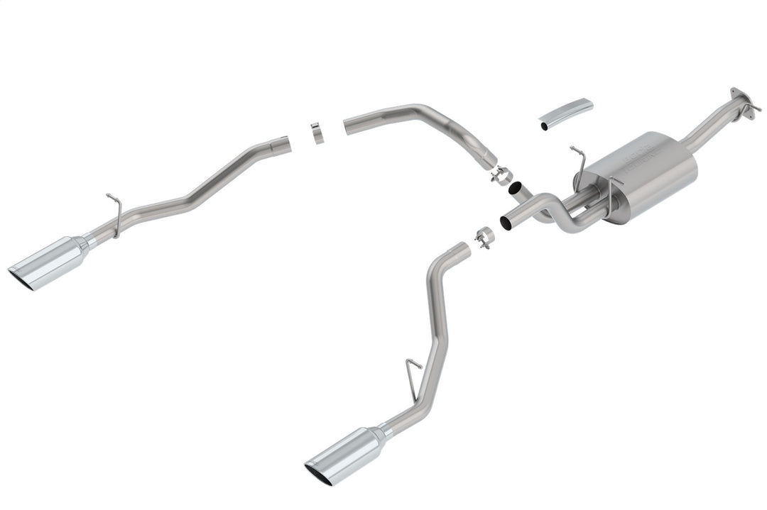 Borla 140758 Ram 1500 Touring Cat-Back Exhaust System with Bright Chrome Tips