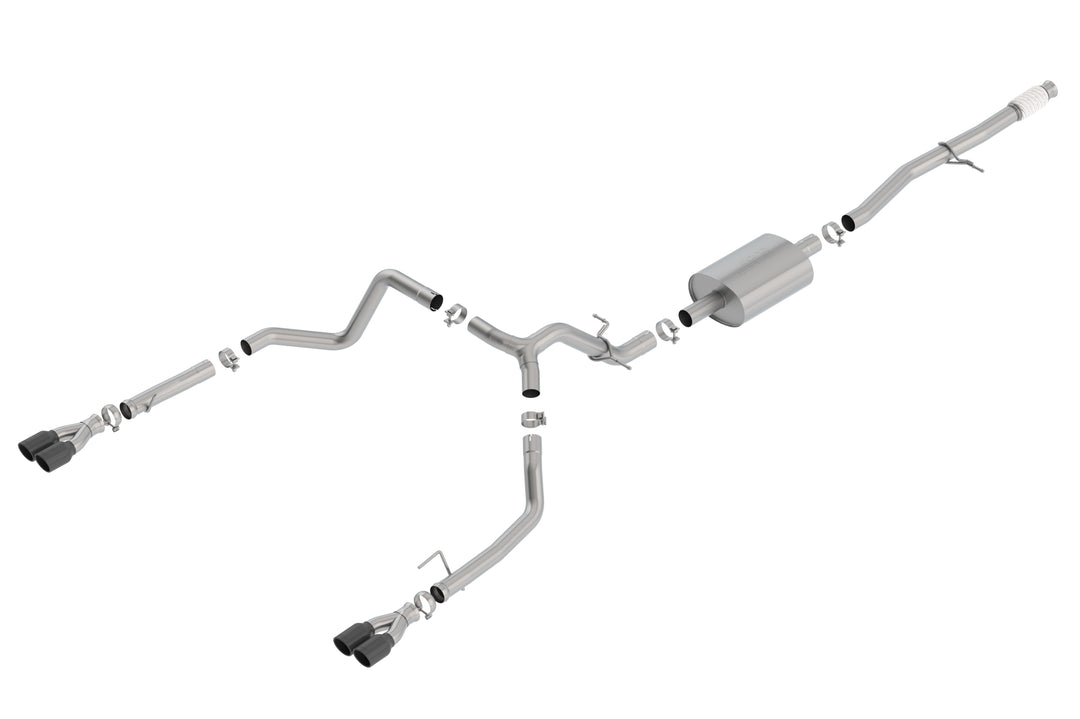 Borla S-Type Cat-Back Exhaust System for Chevrolet Silverado 1500 and GMC Sierra 1500 (Part # 140770BC)