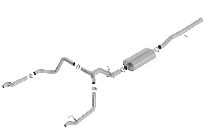 Borla 140771 Cat-Back Exhaust System Touring for 2019-2023 Chevrolet Silverado 1500 and GMC Sierra 1500 6.2L V8