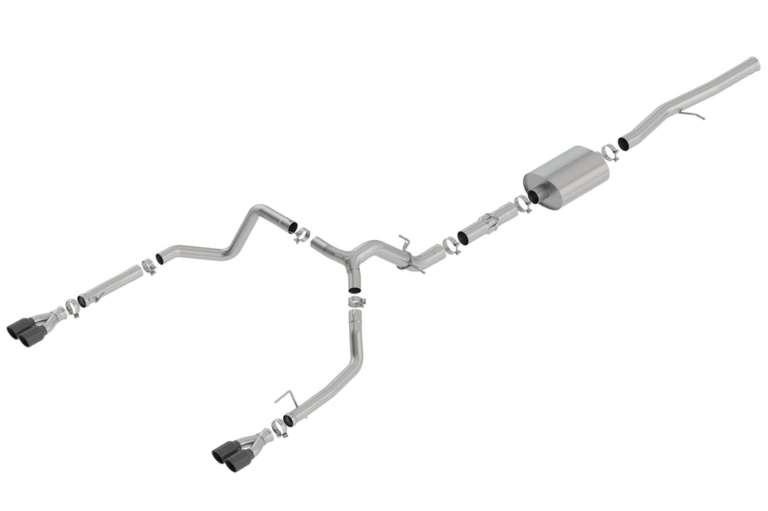 Borla ATAK Cat-Back Exhaust System for 2019-2023 Chevrolet Silverado 1500 and GMC Sierra 1500 6.2L