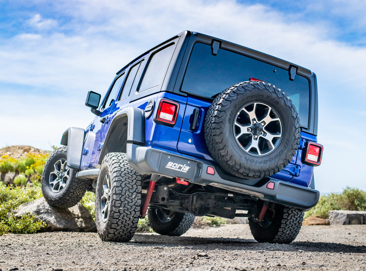 Borla 140787 Jeep Wrangler JLU S-Type Climber Cat-Back Exhaust System