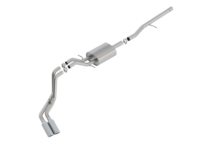 Borla ATAK Cat-Back Exhaust System for Chevrolet Silverado 1500 and GMC Sierra 1500 (2014-2018)