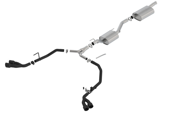Borla 140814CB Cat-Back Exhaust System Touring for 2020-2026 Jeep Gladiator JT