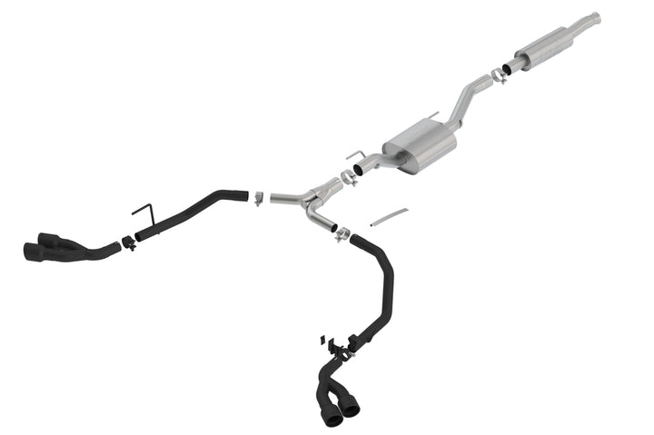 Borla 140816CB ATAK Cat-Back Exhaust System for 2020-2026 Jeep Gladiator JT
