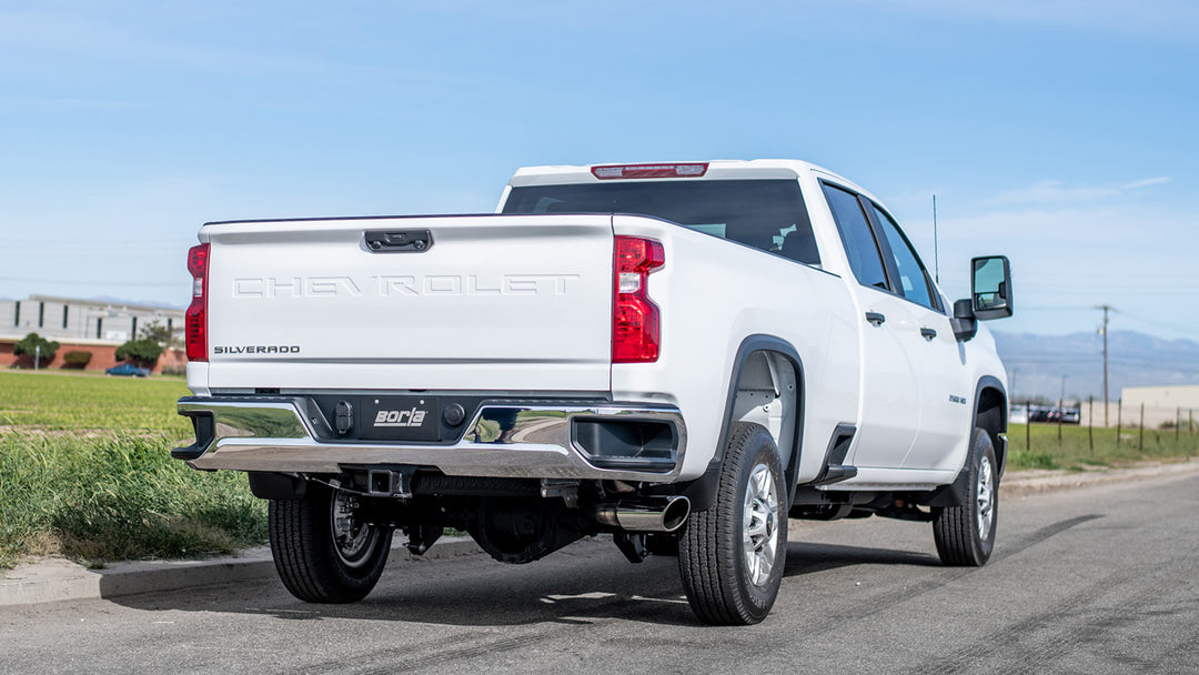 Borla 140833 Cat-Back Exhaust System S-Type for Chevrolet Silverado 2500/3500 and GMC Sierra 2500/3500 (2020-2022)