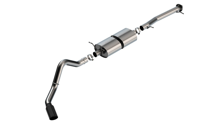 Borla 140833BC S-Type Cat-Back Exhaust System for Chevrolet Silverado 2500/3500 and GMC Sierra 2500/3500 (2020-2026)