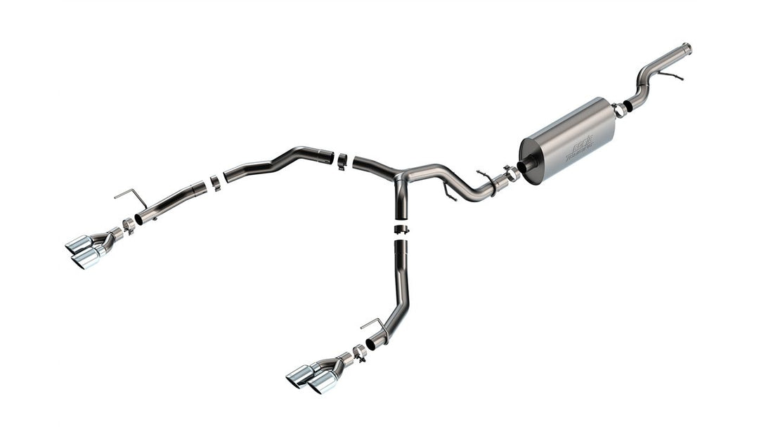 Borla 140856 Cat-Back Exhaust System Touring for Chevrolet Tahoe (2021-2026) with Quad Tips