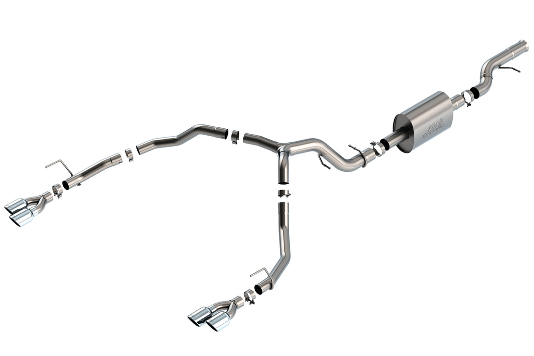 Borla 140859 Cat-Back Exhaust System S-Type for Chevrolet Tahoe and GMC Yukon (2021-2026)