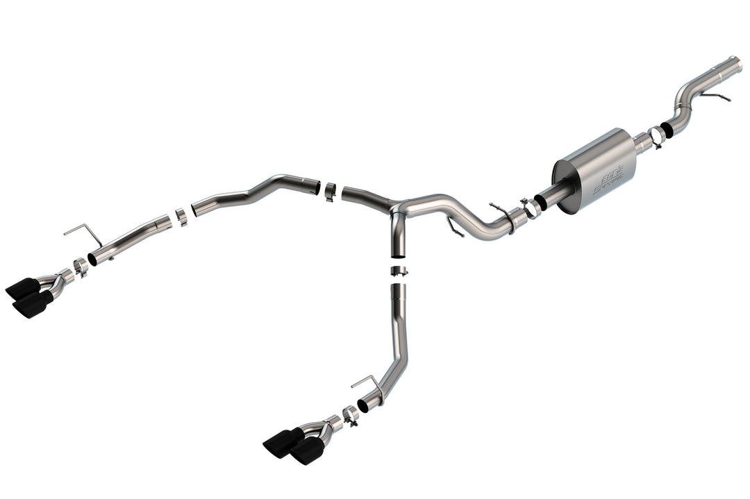 Borla 140859BC Cat-Back Exhaust System S-Type for Chevrolet Tahoe and GMC Yukon (2021-2026)