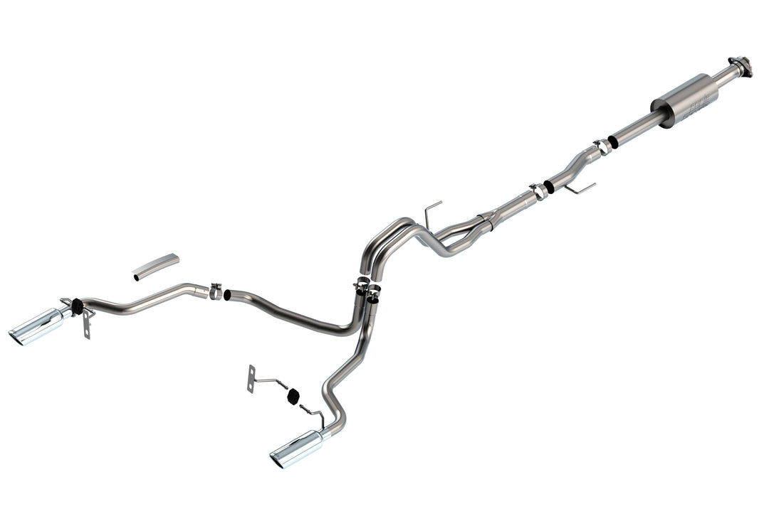 2021 2026 Ford F 150 2.7 L/3.5 L V6 Cat Back™ Exhaust System S Type Part # 140863